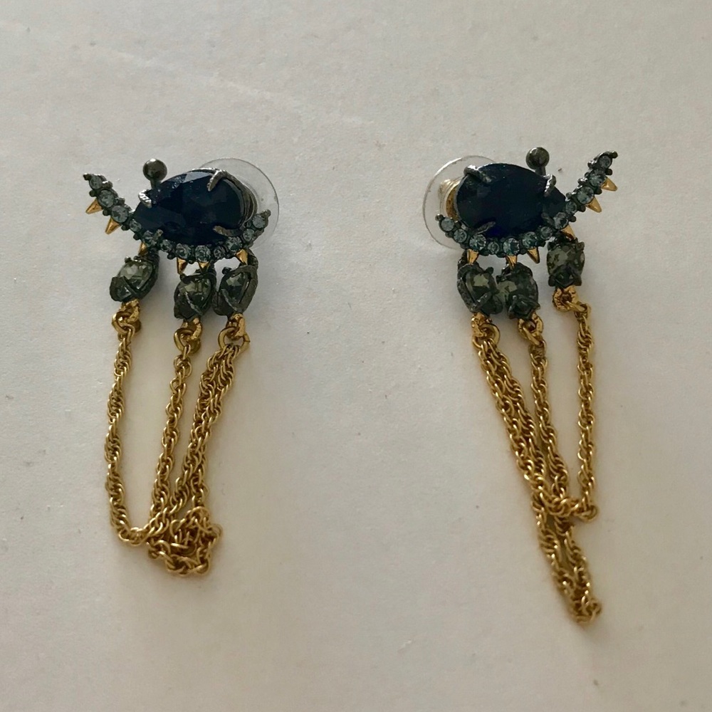 Alexis Bittar Post/Earcrawlers earrings